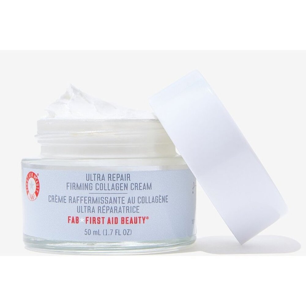 First Aid Beauty NIB Ultra Repair Firming Collagen Cream 1.7oz Unscented
